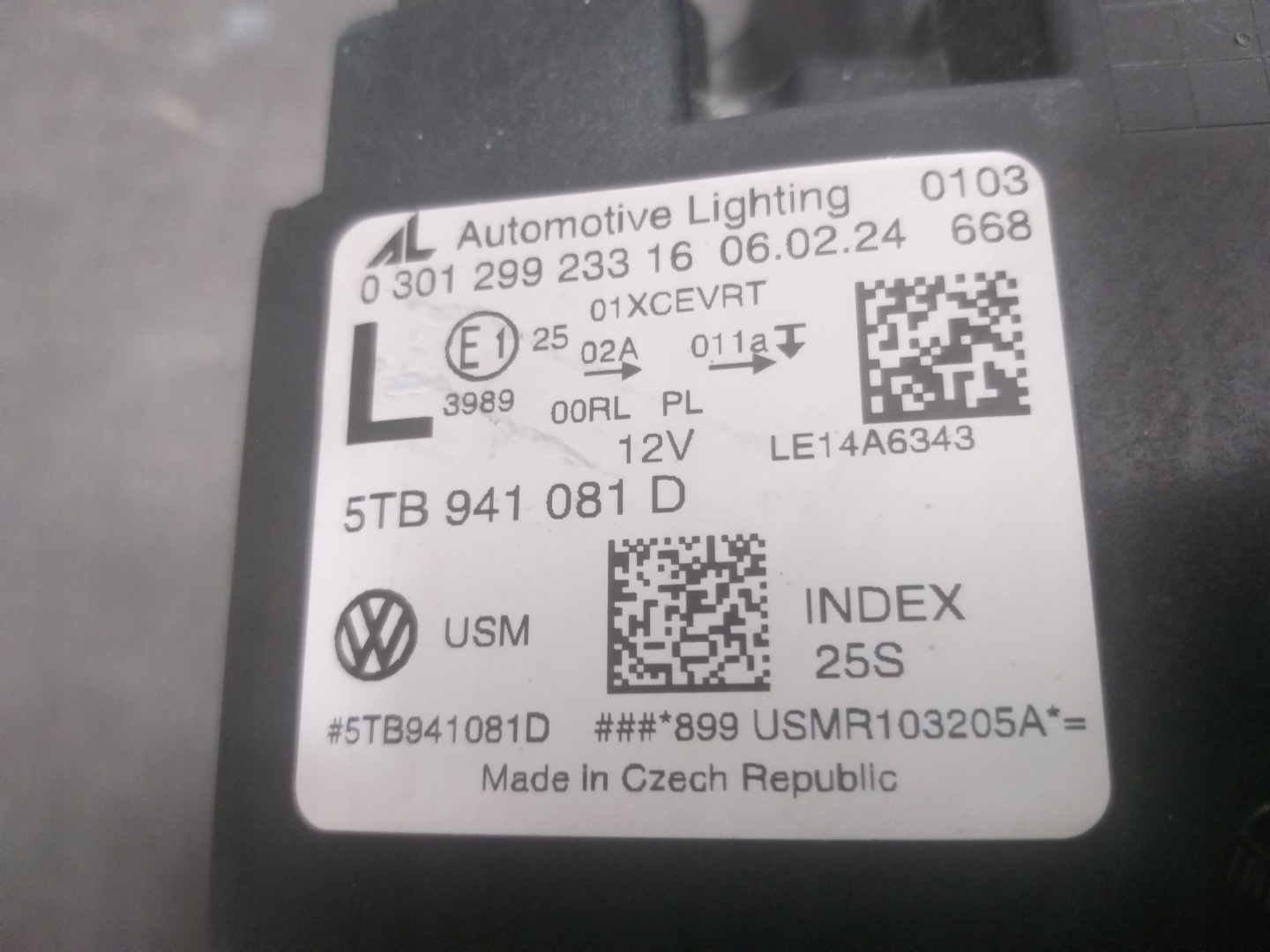 Frontscheinwerfer VW Touran 5T 5TB941081D LED Links Scheinwerfer Headlight - Thumbnail 10