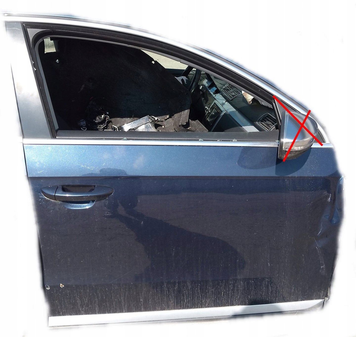VW Passat B7 Tür Vorne Rechts Door Porta Porte - Thumbnail 1