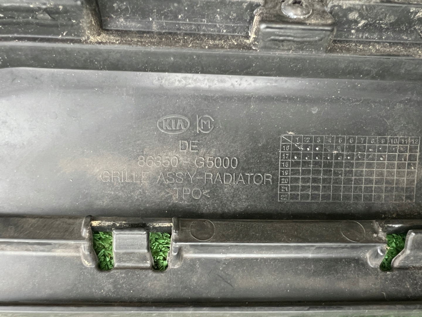 Kia Niro SG2 Kühlergrill FRONTGRILL Kühlergitter - Thumbnail 7