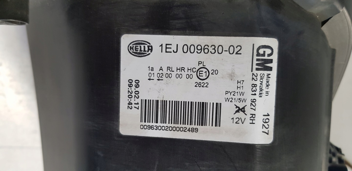 Frontscheinwerfer Opel Insignia 22831927 LED Rechts Scheinwerfer Headlight - Thumbnail 9