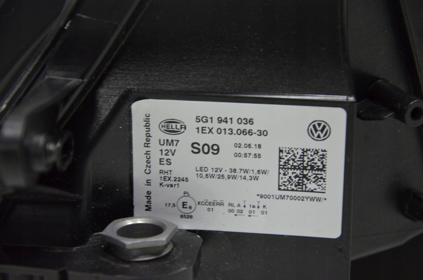 Frontscheinwerfer VW Golf V 5G1941036 LED Links Scheinwerfer Headlight - Thumbnail 7