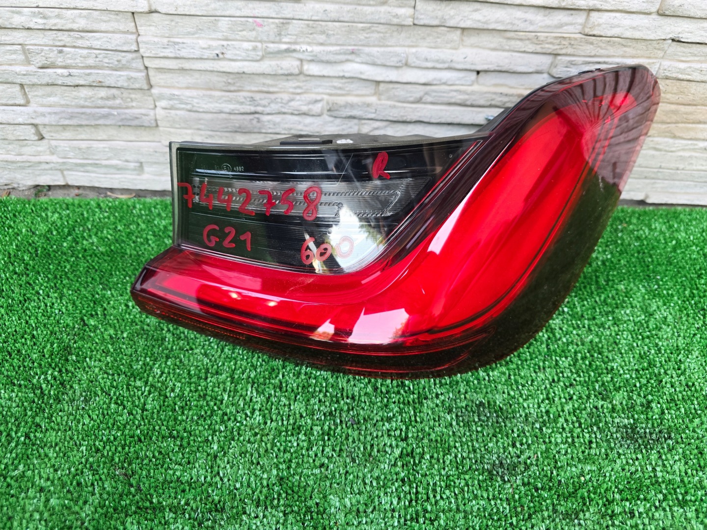 BMW 3 G21 Rückleuchte 7442758 Rearlamp - Thumbnail 1