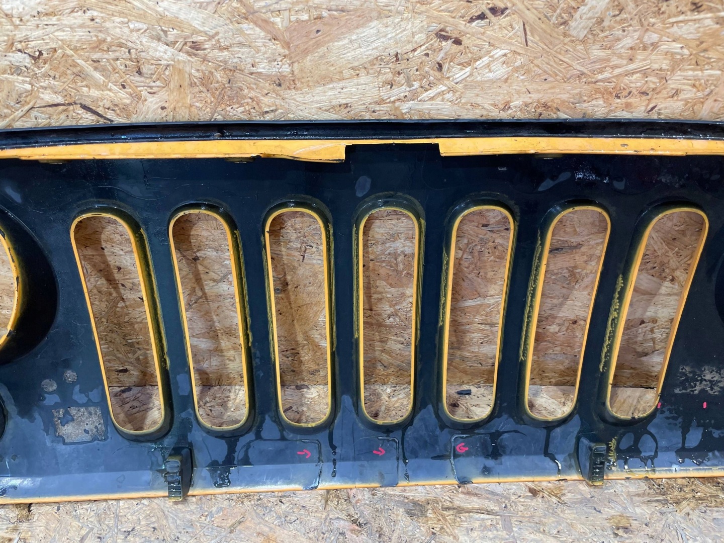 Jeep Wrangler JK Kühlergrill FRONTGRILL Kühlergitter 1BM91TRMS2 - Thumbnail 8