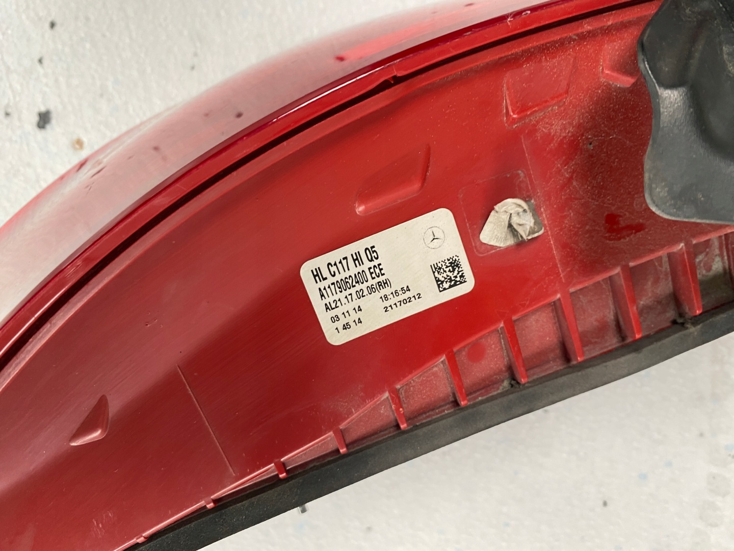 Mercedes-Benz CLA C117 Rückleuchte A1179062400 Rearlamp - Thumbnail 9