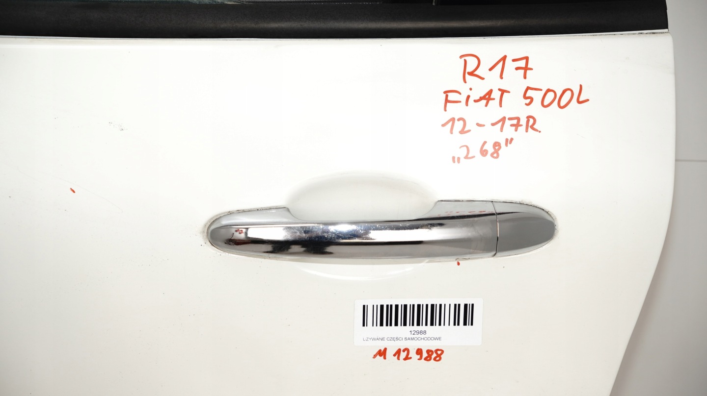 Fiat 500L ZAF 199 Tür Hinten Links Door Porta Porte - Thumbnail 7