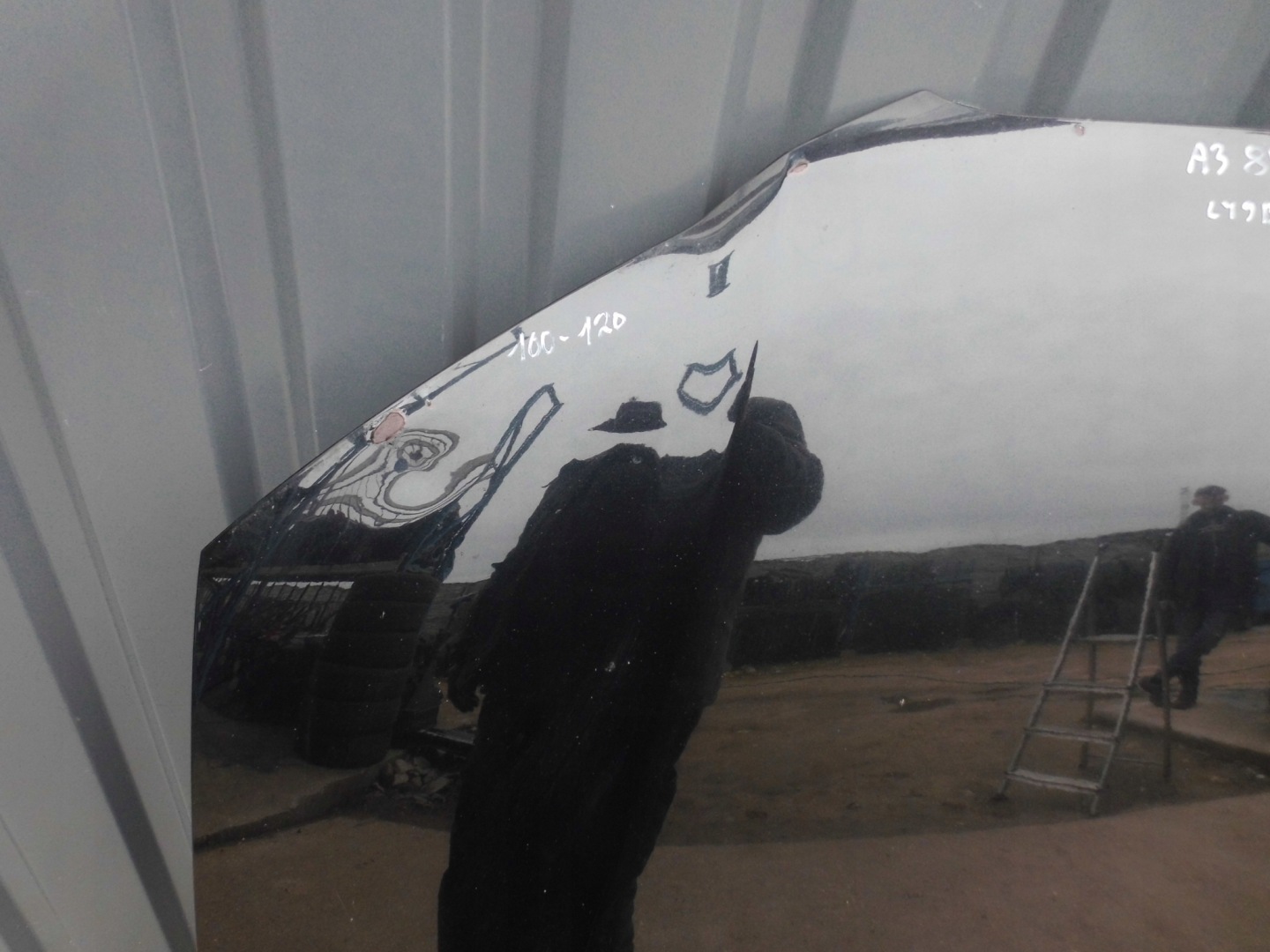 Motorhaube Audi A3 8P Bonnet Hood - Thumbnail 5