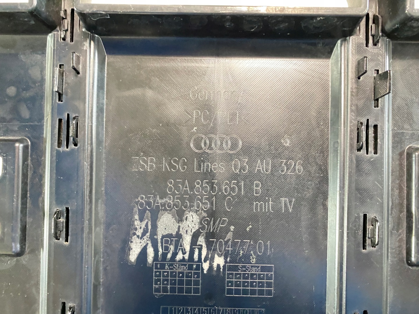 Audi Q3 Kühlergrill FRONTGRILL Kühlergitter 83A853651BA - Thumbnail 12
