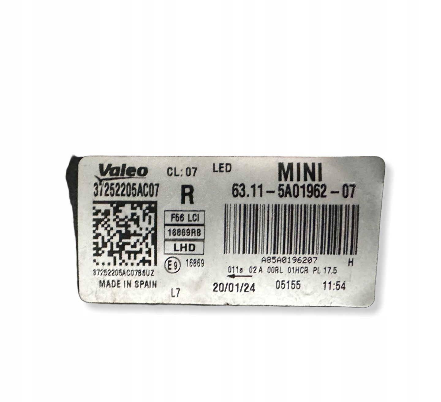 Frontscheinwerfer Mini MINI F55 3725220 LED Links Scheinwerfer Headlight - Thumbnail 5