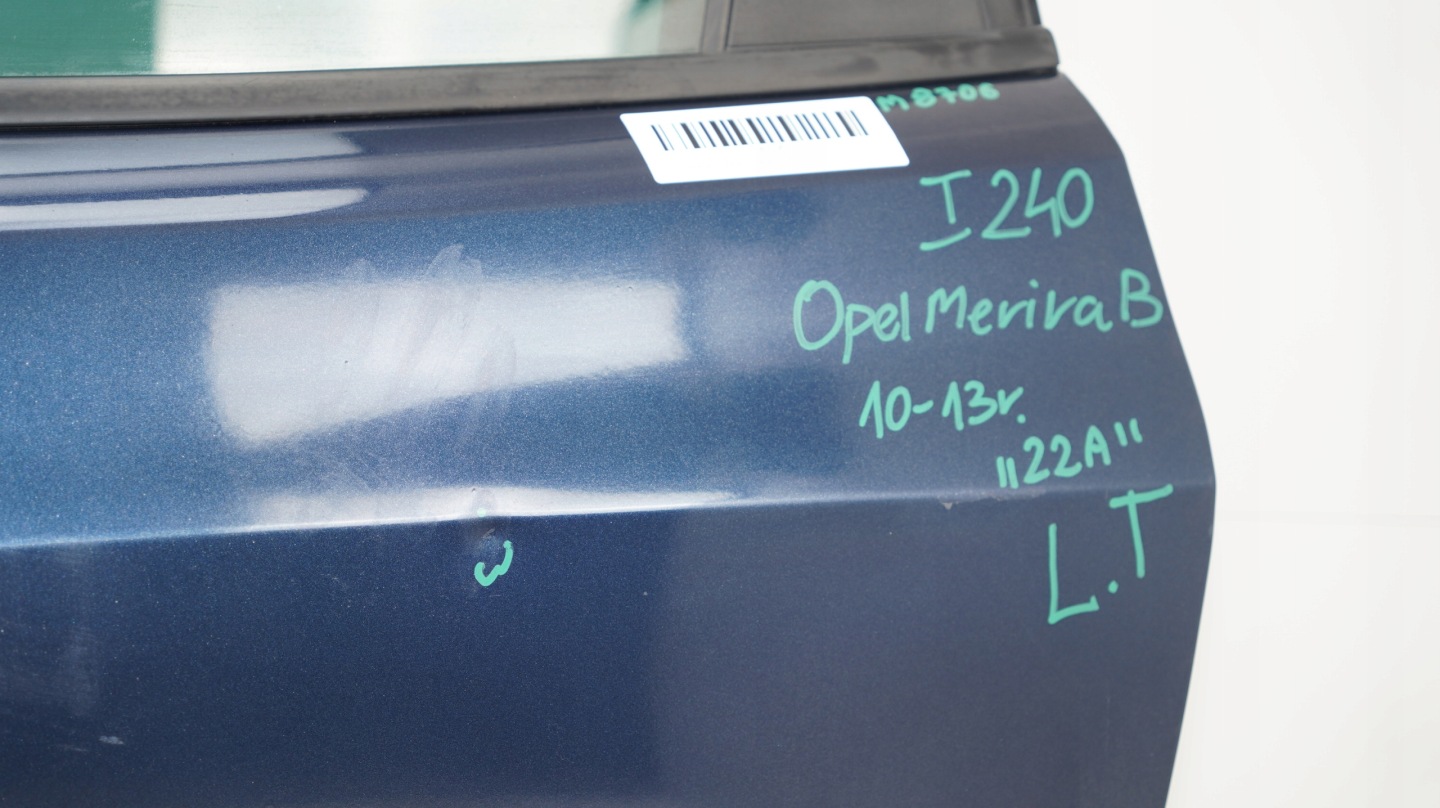 Opel Meriva S10 Tür Hinten Links Door Porta Porte - Thumbnail 6