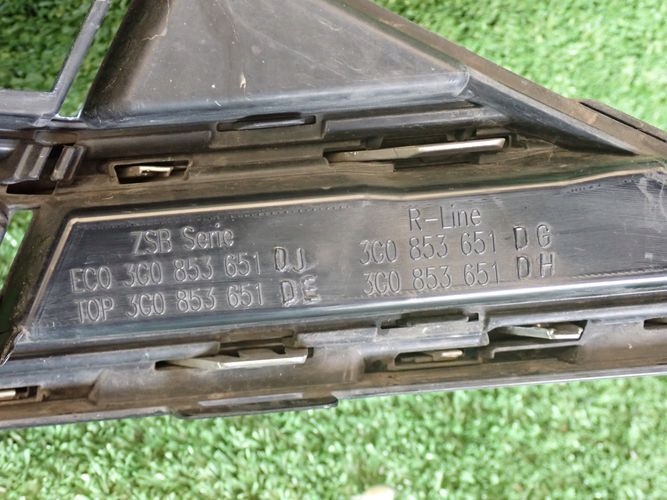 VW Passat B8 Kühlergrill FRONTGRILL Kühlergitter 3G0853651DE - Thumbnail 5