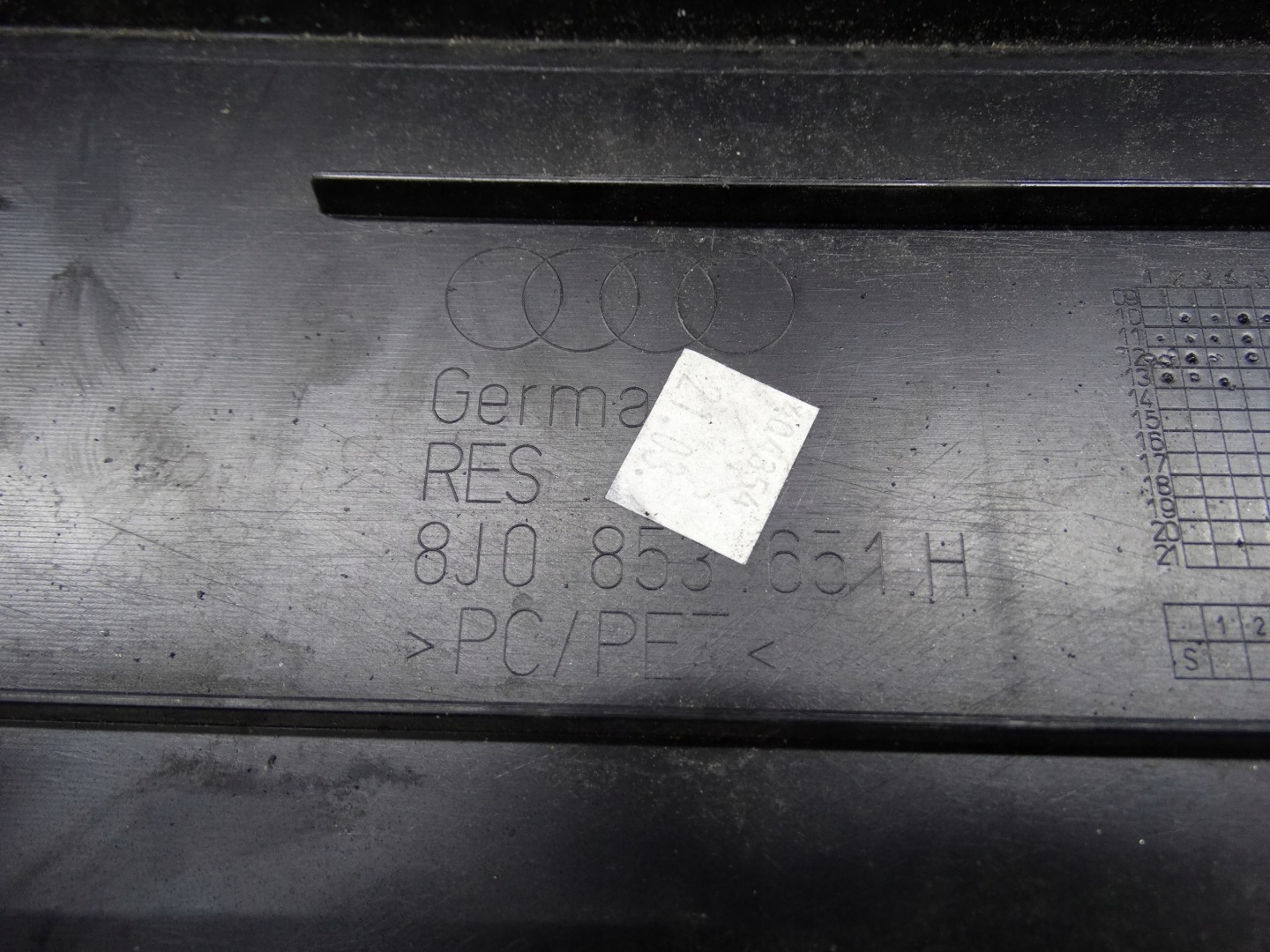Audi TT 8J0 Kühlergrill FRONTGRILL Kühlergitter 8J0853651H - Thumbnail 12