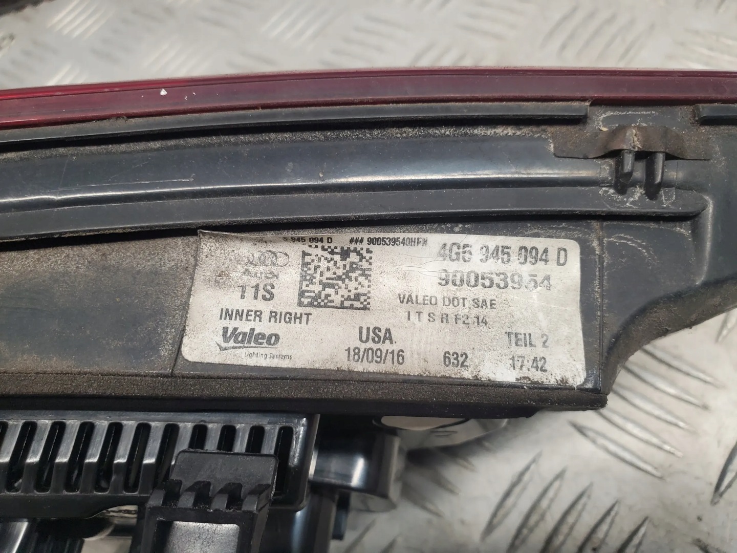 Audi A6 Rückleuchte 4G5945094D Rearlamp - Thumbnail 8