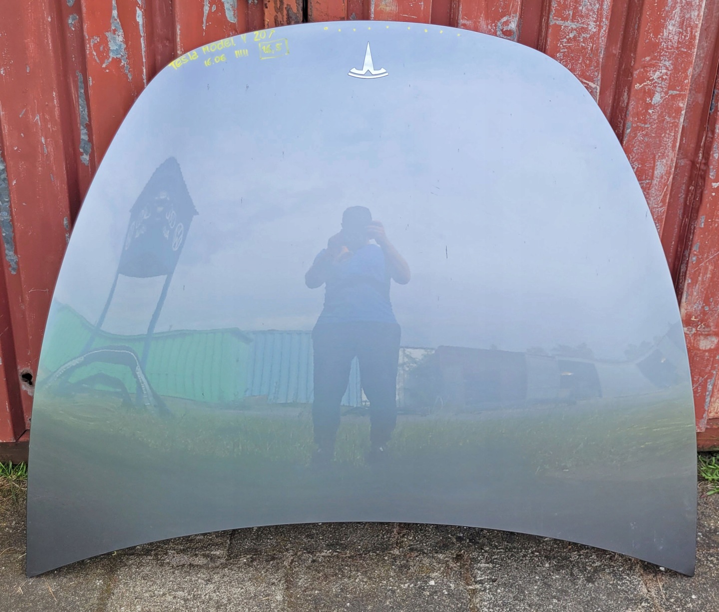 Motorhaube Tesla Model Y 005 Bonnet Hood - Thumbnail 1
