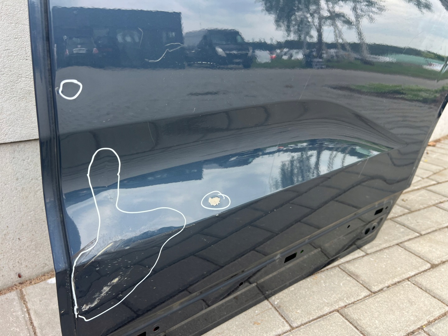 Volvo XC60 Tür Hinten Links Door Porta Porte - Thumbnail 8