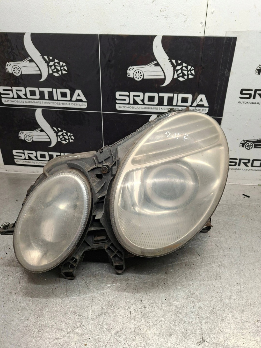 Frontscheinwerfer Mercedes-Benz E-Klasse W211 LED Links Scheinwerfer Headlight - Thumbnail 1