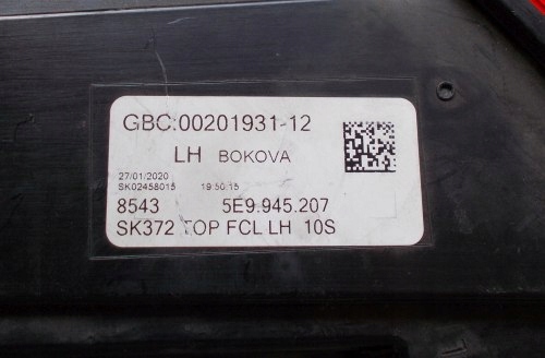 Skoda Octavia 1U Rückleuchte 5E99452070 Rearlamp - Thumbnail 5