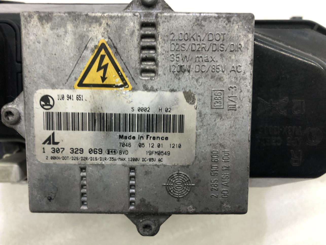 Frontscheinwerfer Skoda Octavia 1U 1U1941016G Xenon Rechts Headlight - Thumbnail 12