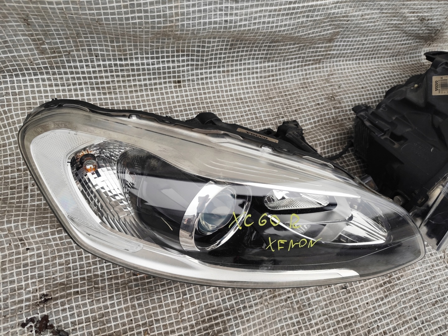 Frontscheinwerfer Volvo XC60 Facelift Xenon Links Scheinwerfer Headlight - Thumbnail 8