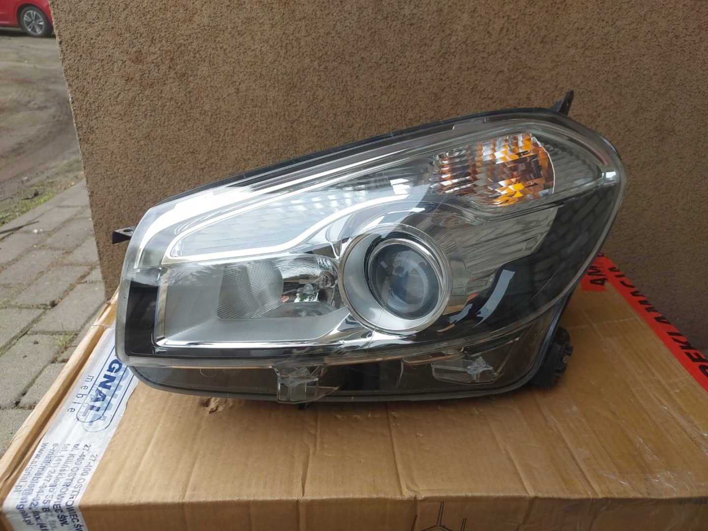 Frontscheinwerfer Nissan Qashqai J11 WYKŁASOCZ LED Links Scheinwerfer Headlight - Thumbnail 1