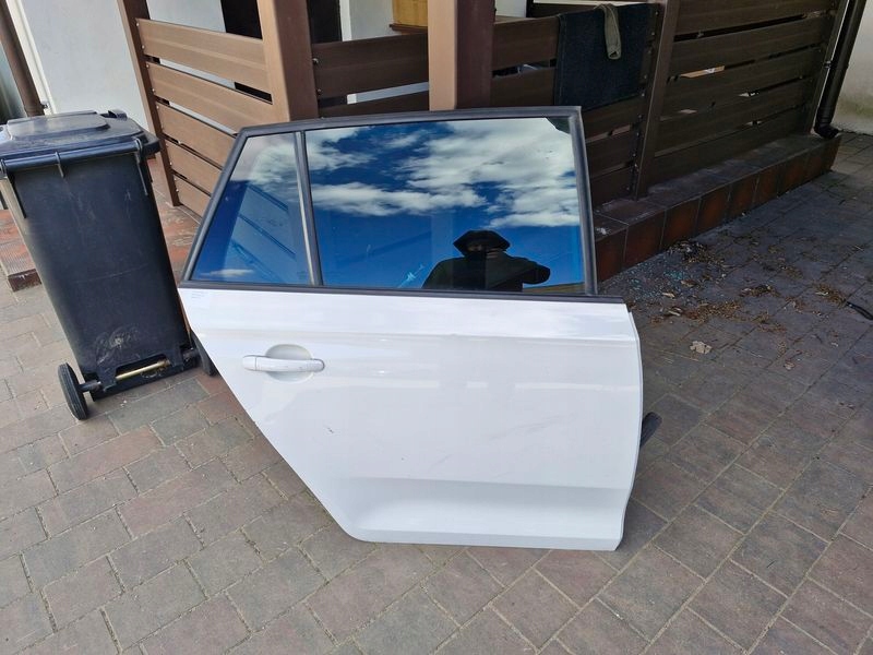 Skoda Rapid NH Tür Hinten Rechts Door Porta Porte - Thumbnail 1