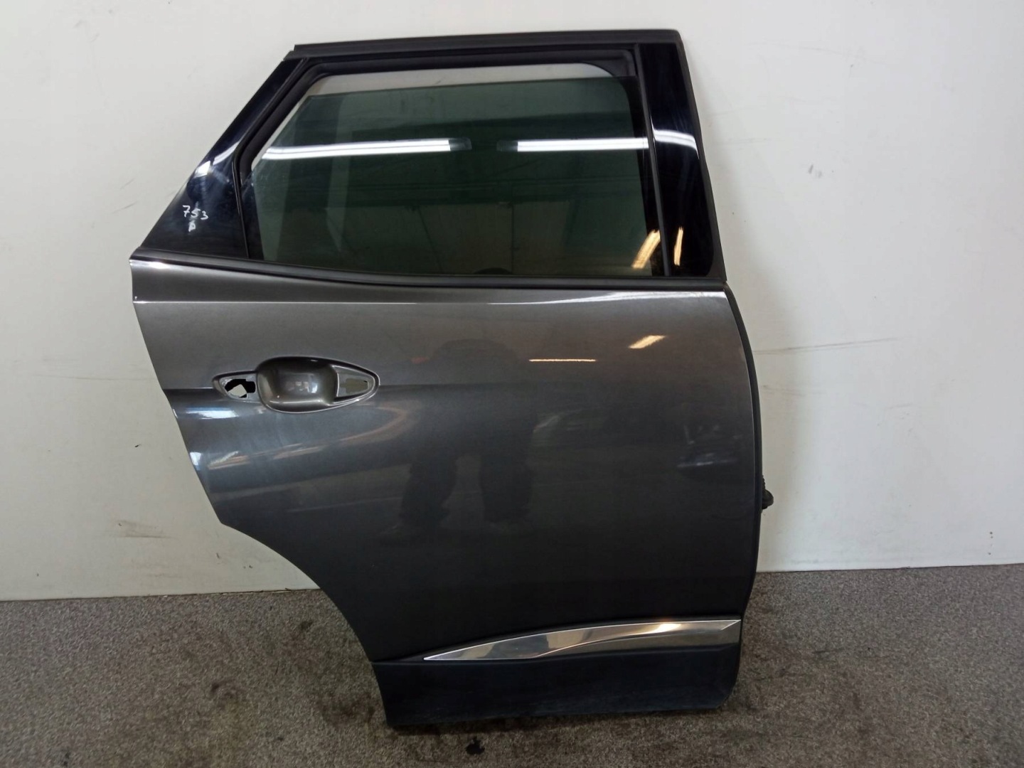 Peugeot 3008 Tür Hinten Rechts Door Porta Porte - Thumbnail 1