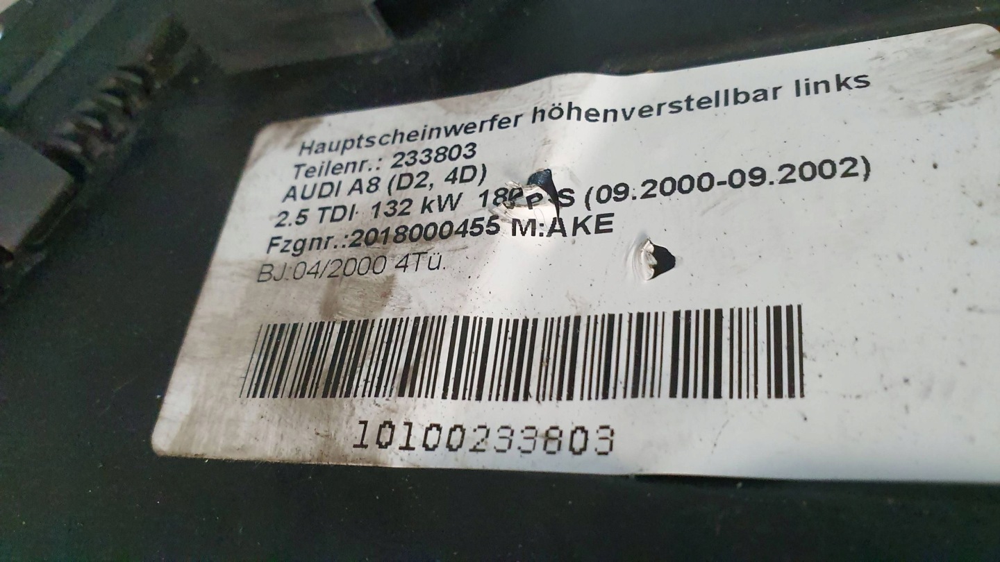 Frontscheinwerfer Audi A8 4D0941003T Facelift LED Links Scheinwerfer Headlight - Thumbnail 11
