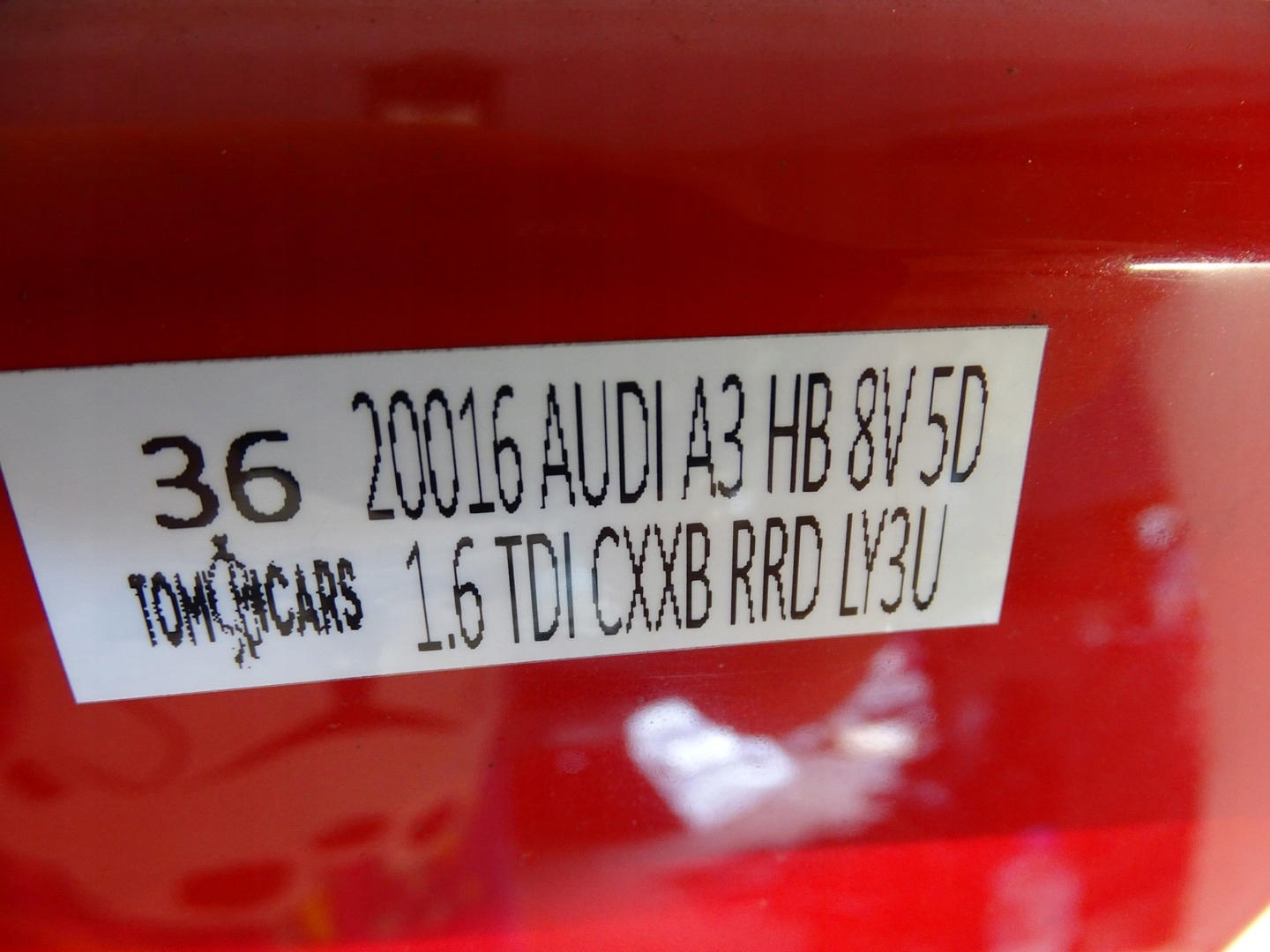 Audi A3 8V Tür Vorne Links Door 3U1602805 Porta Porte - Thumbnail 9