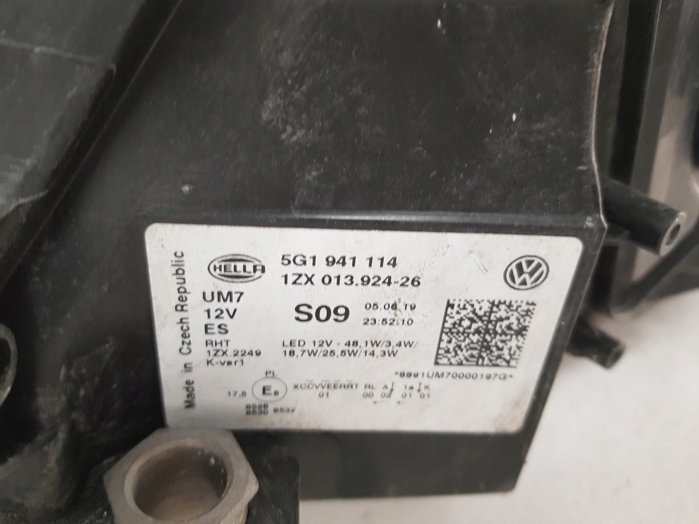 Frontscheinwerfer VW Golf VII 5G1941114 LED Rechts Scheinwerfer Headlight - Thumbnail 9