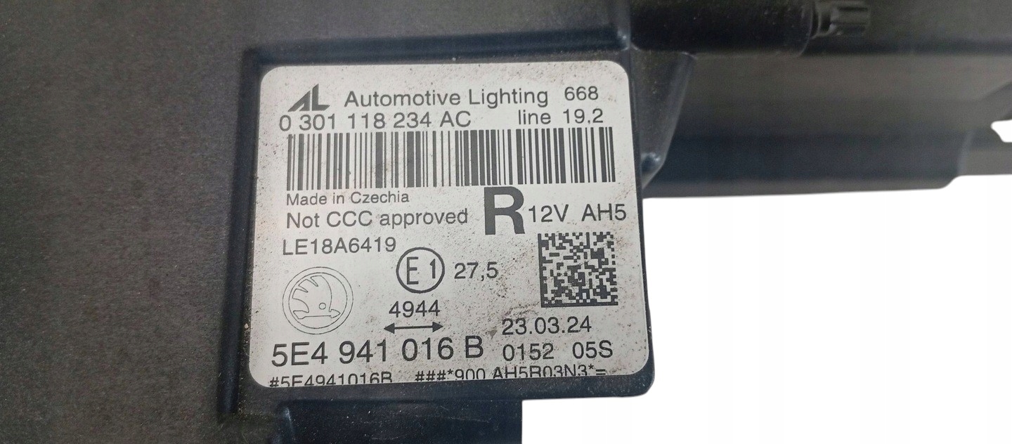 Frontscheinwerfer Skoda Octavia 1U 5E4941016B LED Rechts Scheinwerfer Headlight - Thumbnail 9