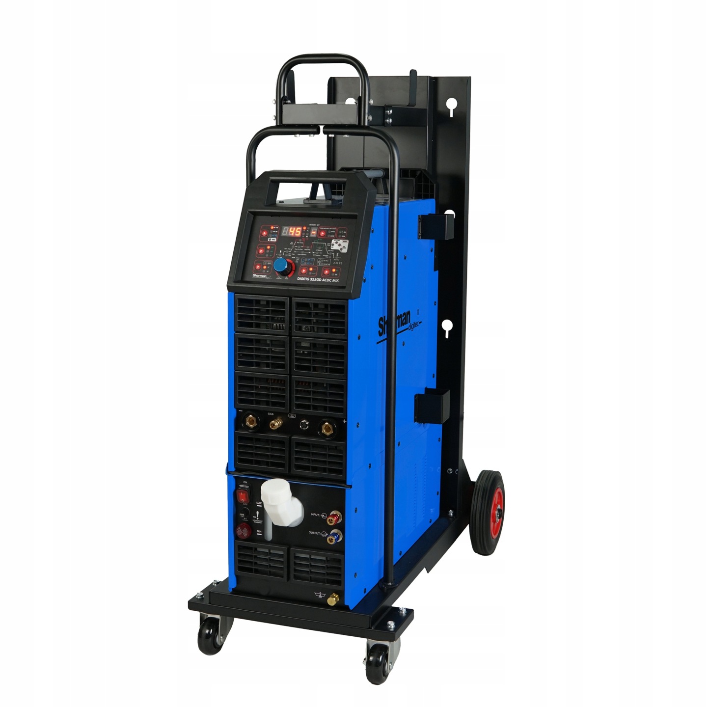 Spawarka TIG SHERMAN DIGITIG 325GD AC DC MIX WÓZEK CHŁODNICA 400V 315A