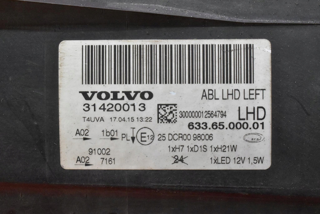 Frontscheinwerfer Volvo S80 54045314 Facelift Xenon Links Scheinwerfer Headlight - Thumbnail 6