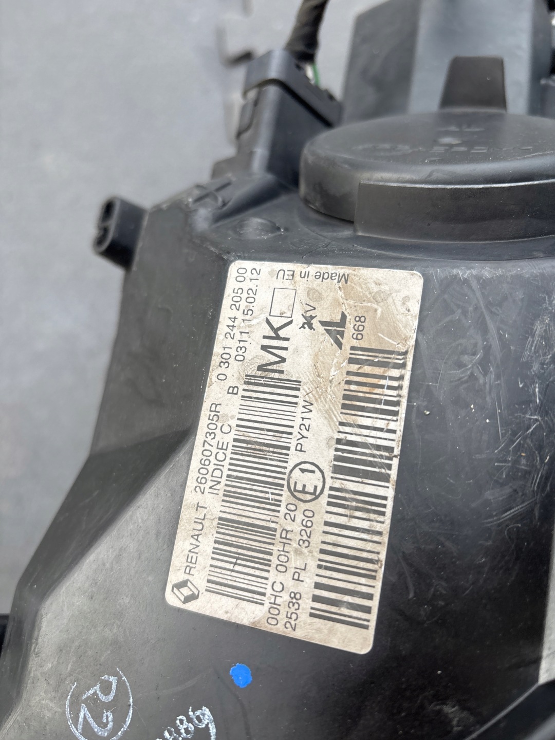 Frontscheinwerfer Renault MĂ©gane III BZ.. 260607305R LED Links Headlight - Thumbnail 2
