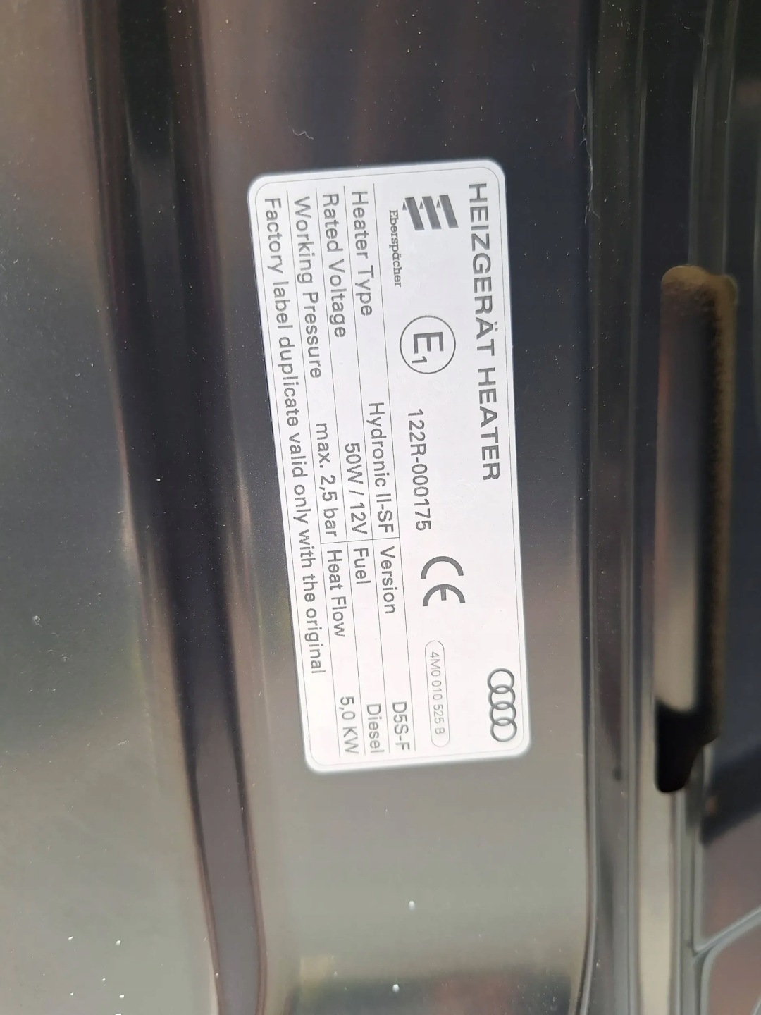 Motorhaube Audi A4 B9 Bonnet Hood - Thumbnail 7