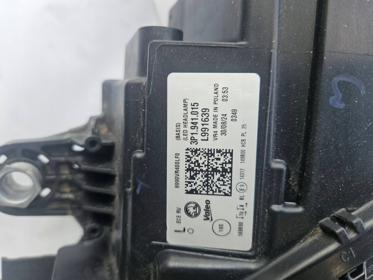 Frontscheinwerfer Skoda Superb 3U 3P1941015 LED Links Scheinwerfer Headlight - Thumbnail 12
