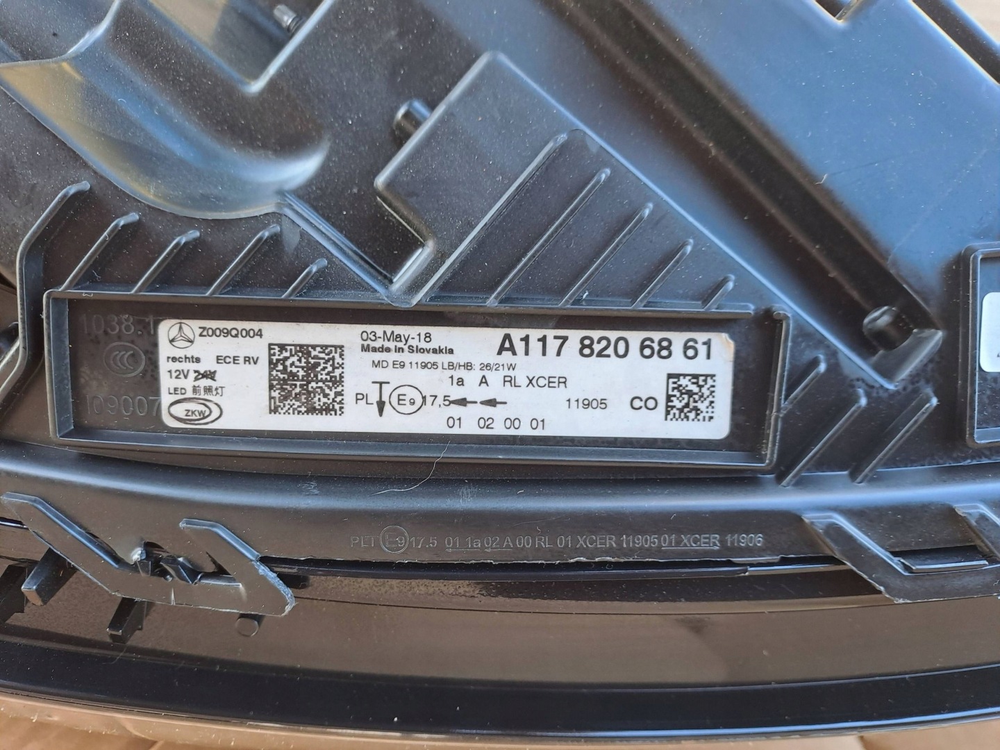 Frontscheinwerfer Mercedes-Benz CLA C118 A1178206861 LED Rechts Headlight - Thumbnail 8
