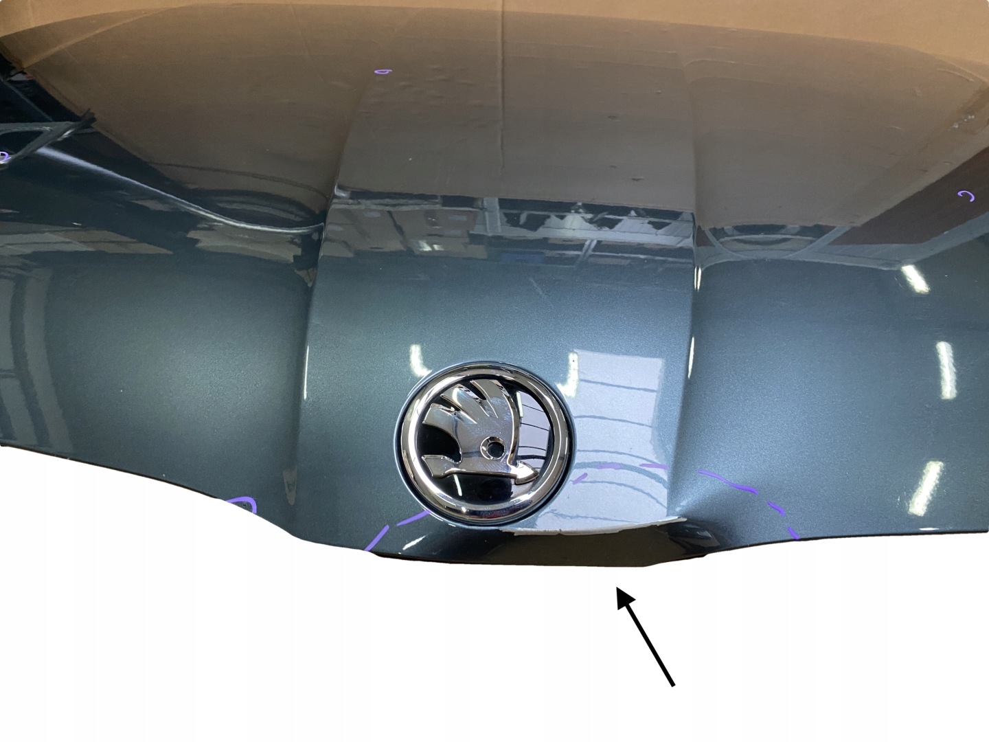 Motorhaube Skoda Octavia 1U Bonnet 5E3823031A Hood - Thumbnail 2