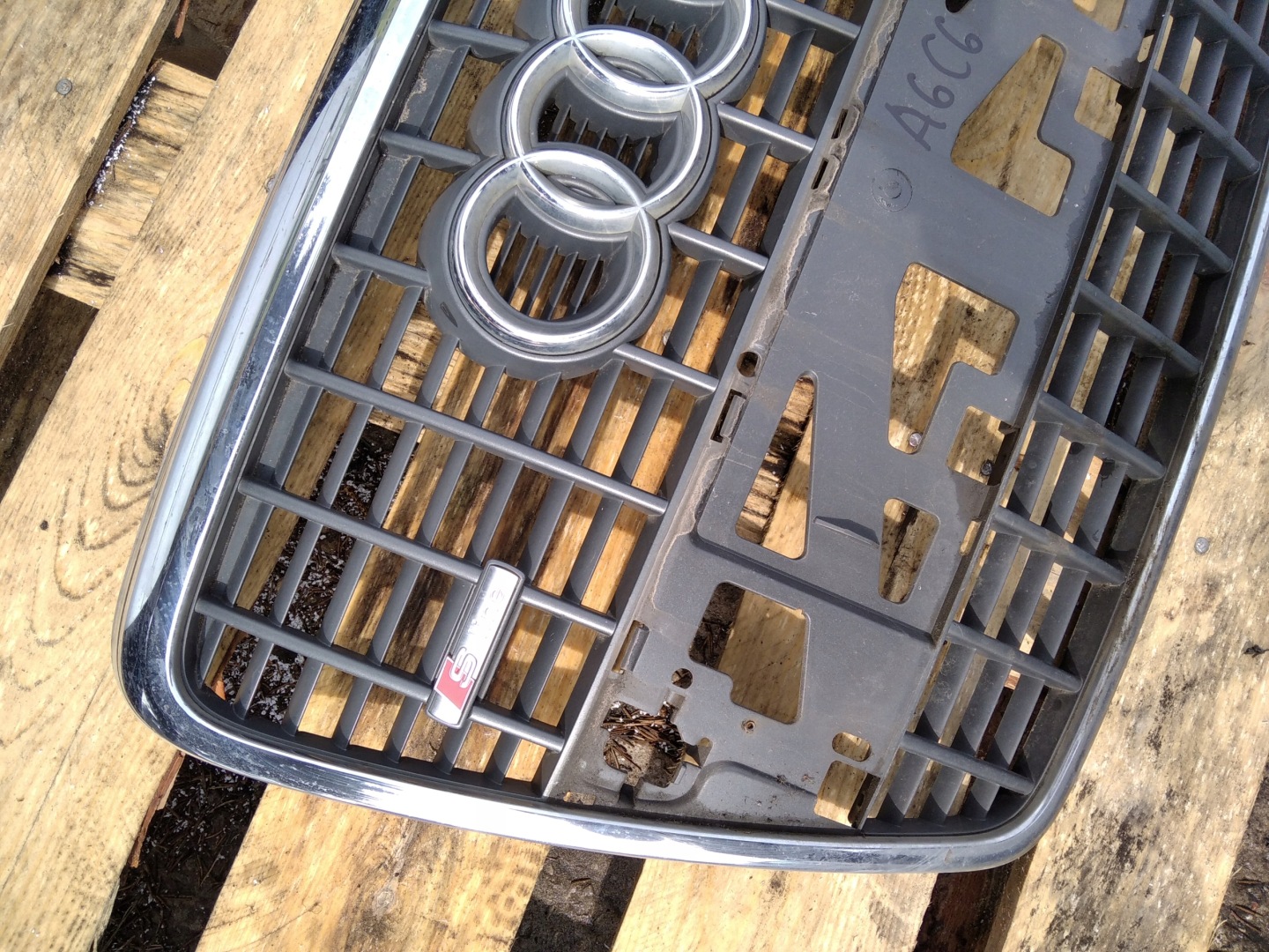 Audi A6 Kühlergrill FRONTGRILL Kühlergitter 4F0853651L - Thumbnail 4