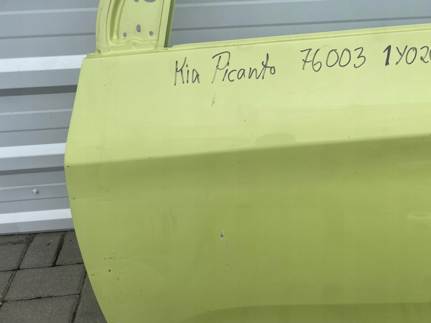Kia Picanto JA Tür Vorne Links Door Porta Porte - Thumbnail 9