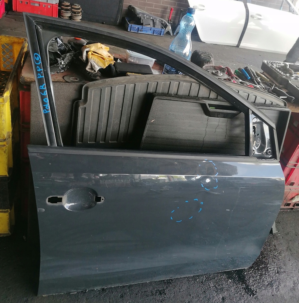 VW Polo V Tür Vorne Rechts Door Porta Porte - Thumbnail 1