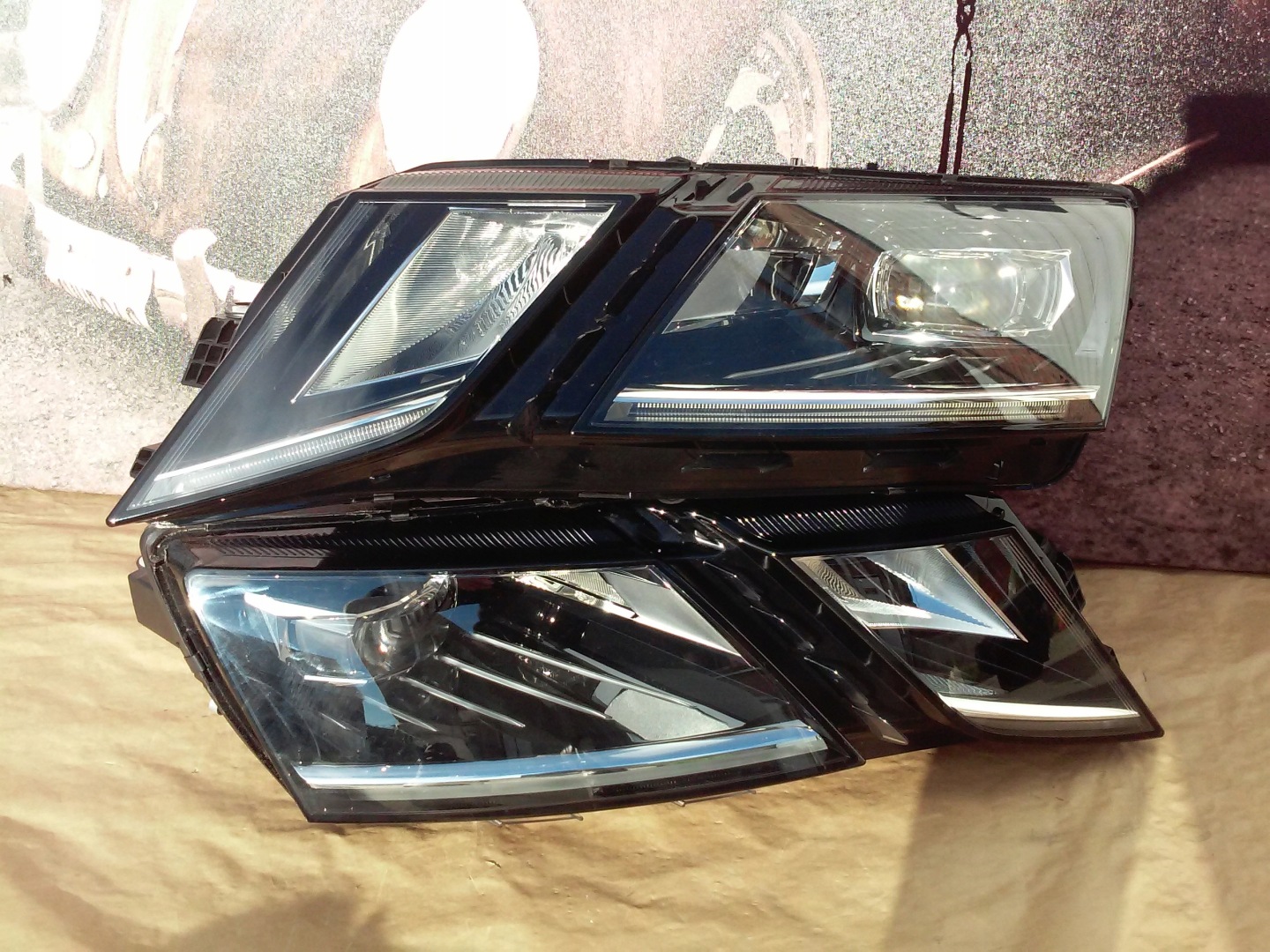 Frontscheinwerfer Skoda Octavia 1U 5E1941016JK LED Links Scheinwerfer Headlight - Thumbnail 1