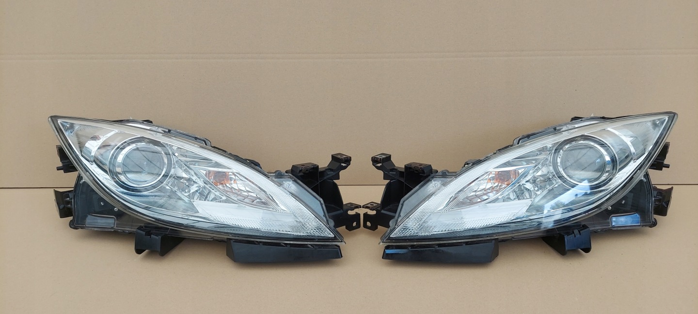 Frontscheinwerfer Mazda 6 GH Facelift Xenon Links Scheinwerfer Headlight - Thumbnail 1