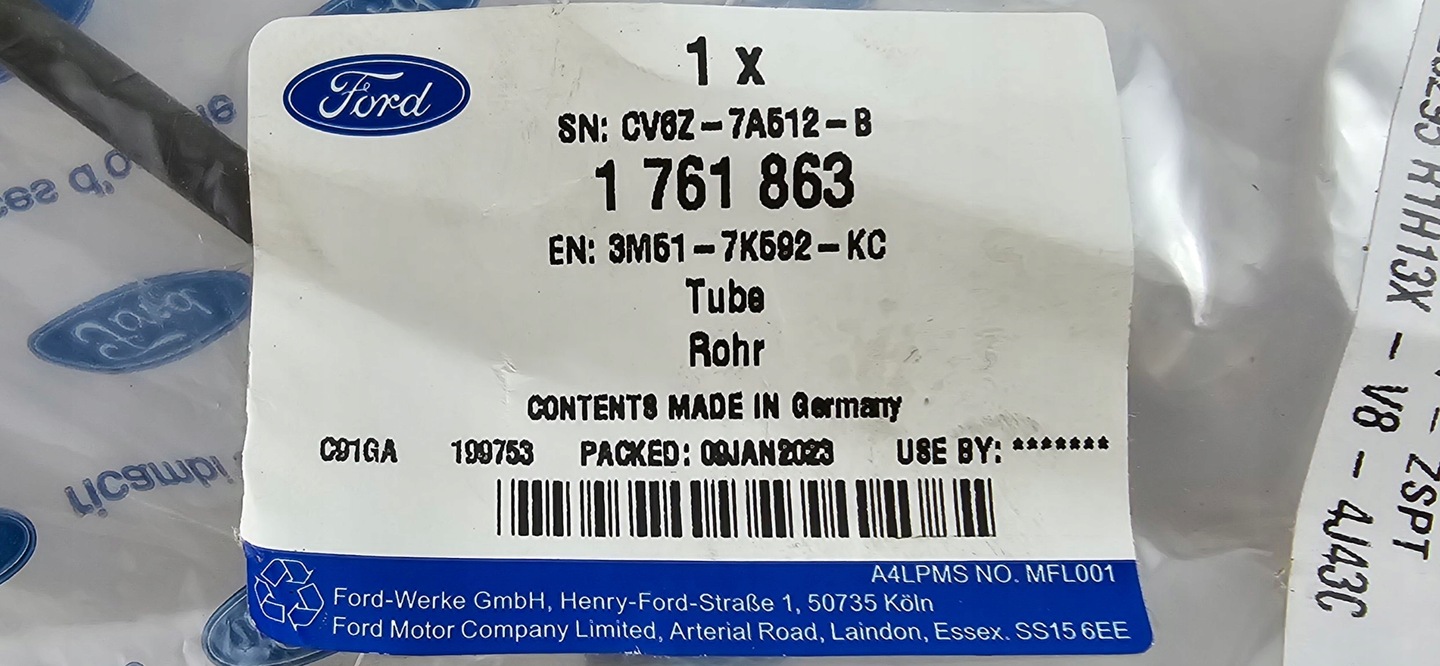 250722-03 ①Continental MAX Contact MC52本 PRZEWÓD KLIMATYZACJI 1.6 EB MONDEO S-MAX / GALAXY | | Ford