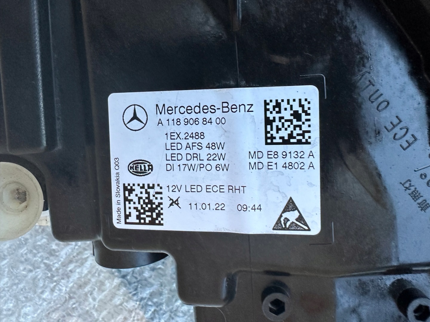 Frontscheinwerfer Mercedes-Benz CLA C118 High Performance LED Rechts Headlight - Thumbnail 10