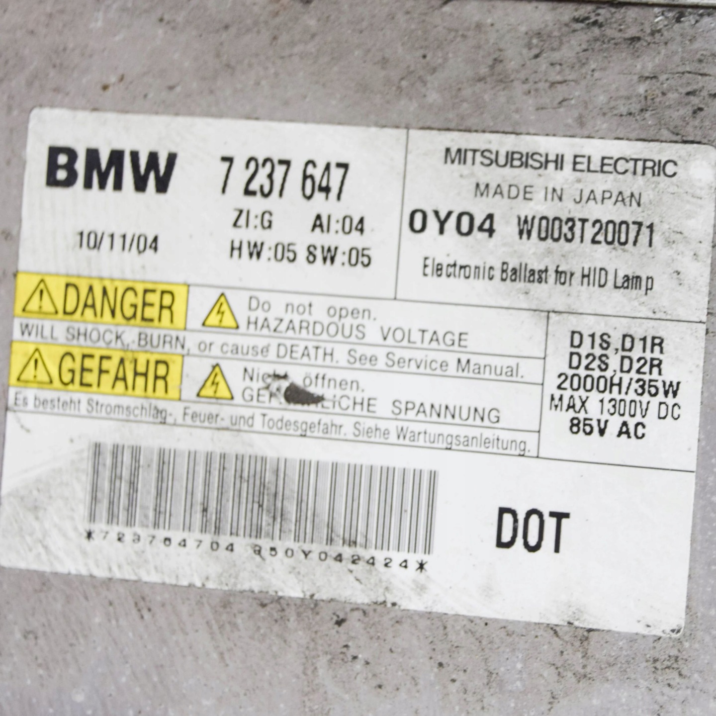 Frontscheinwerfer BMW 7 F02 7182152 LED Rechts Scheinwerfer Headlight - Thumbnail 7