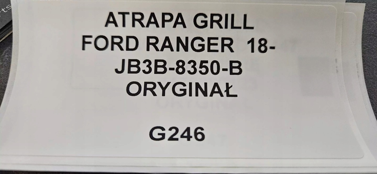 Ford Ranger 1 Mk1 Kühlergrill FRONTGRILL Kühlergitter JB3B8350BKAMA - Thumbnail 9
