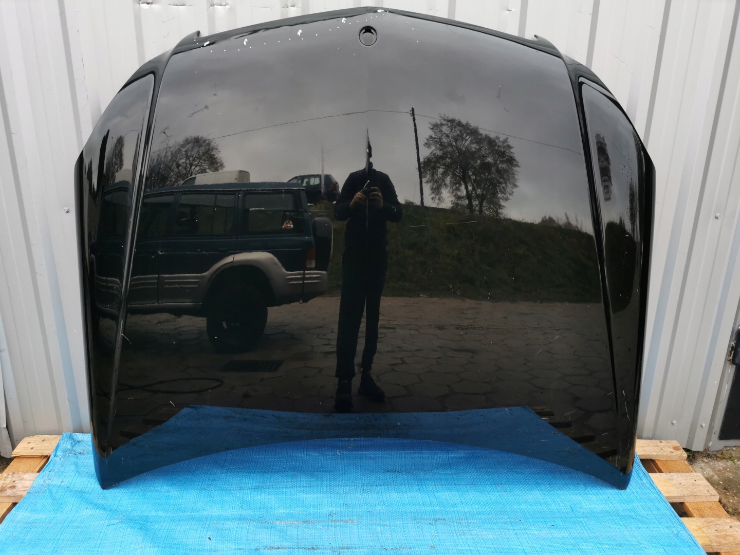 Motorhaube Mercedes-Benz C-Klasse W204 Bonnet A2049800401 Hood - Thumbnail 12