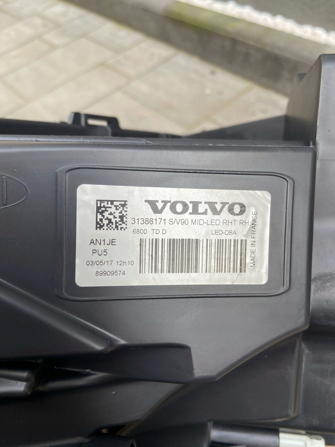 Frontscheinwerfer Volvo S90/V90 S90 31386171 LED Links Scheinwerfer Headlight - Thumbnail 5