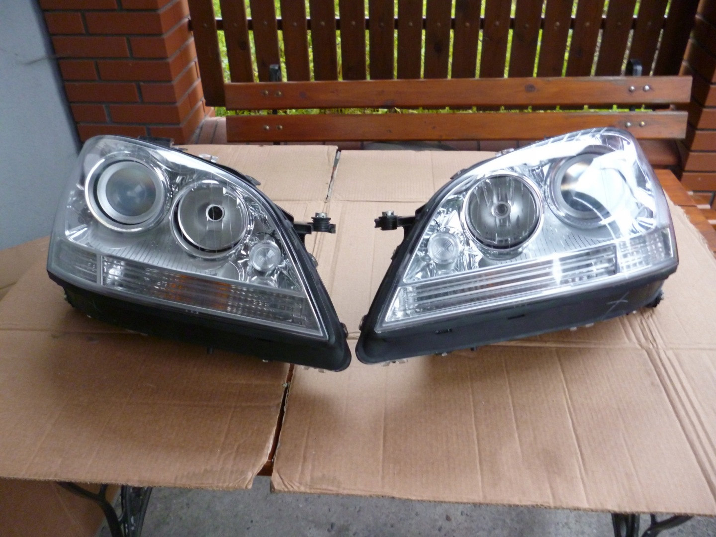 Frontscheinwerfer Mercedes-Benz M-Klasse W164 LED Links Scheinwerfer Headlight - Thumbnail 1