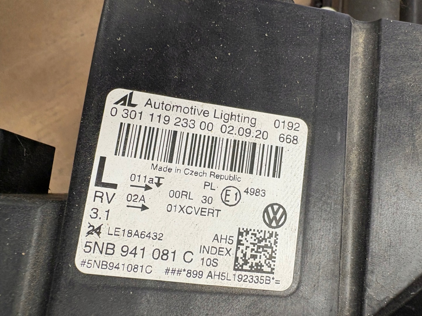 Frontscheinwerfer VW Tiguan 5NB941081CL LED Links Scheinwerfer Headlight - Thumbnail 9