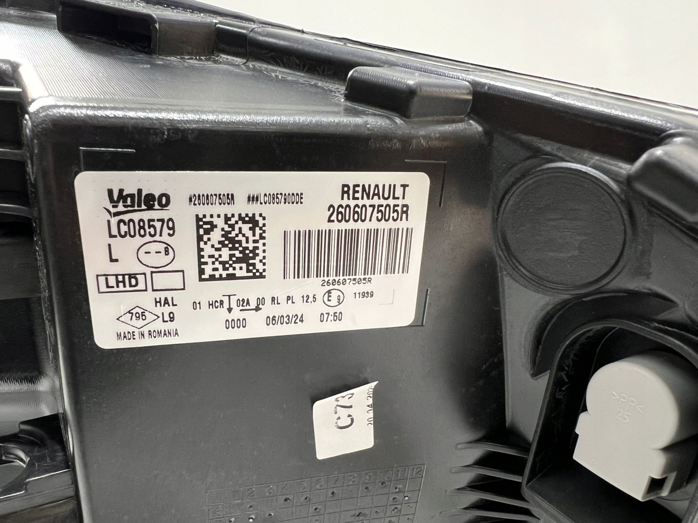 Frontscheinwerfer Renault MÃ©gane I BA.. 260607505R LED Links Headlight - Thumbnail 8